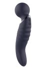 Вібратор мікрофон вигнутий подвійний стимуляції Dream Toys Glam Dual Wand Vibe, фіолетовий вид 2