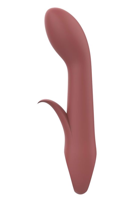 Вібратор Dream Toys Nude Sierra для точки G, коричневий вид 3