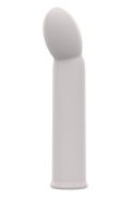 Вібратор Dream Toys Nude Aulora для точки G, сірий