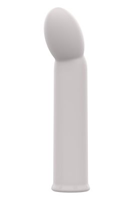 Вібратор Dream Toys Nude Aulora для точки G, сірий