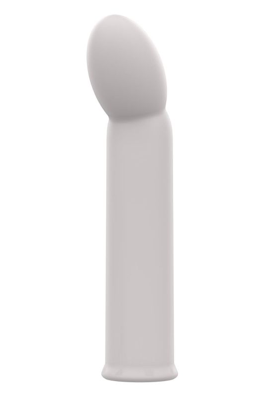 Вібратор Dream Toys Nude Aulora для точки G, сірий вид 2