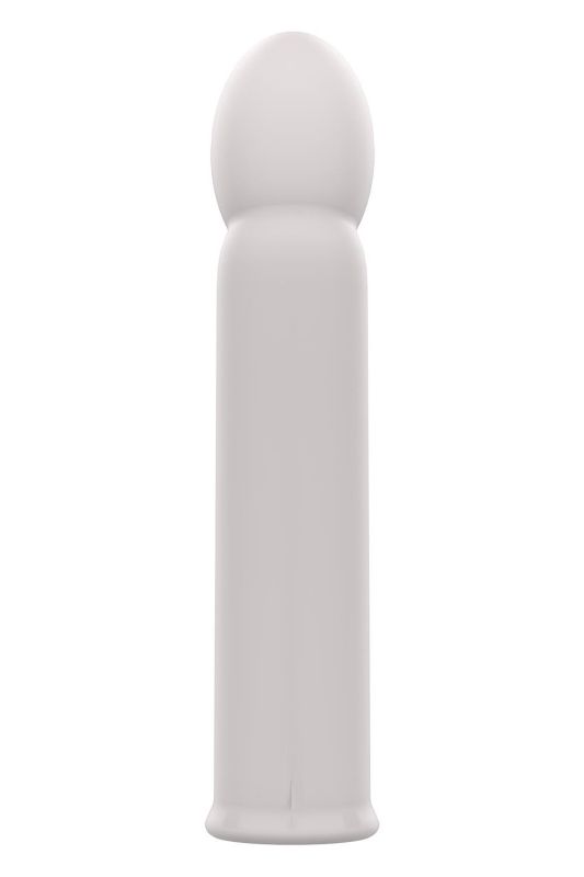 Вібратор Dream Toys Nude Aulora для точки G, сірий вид 4