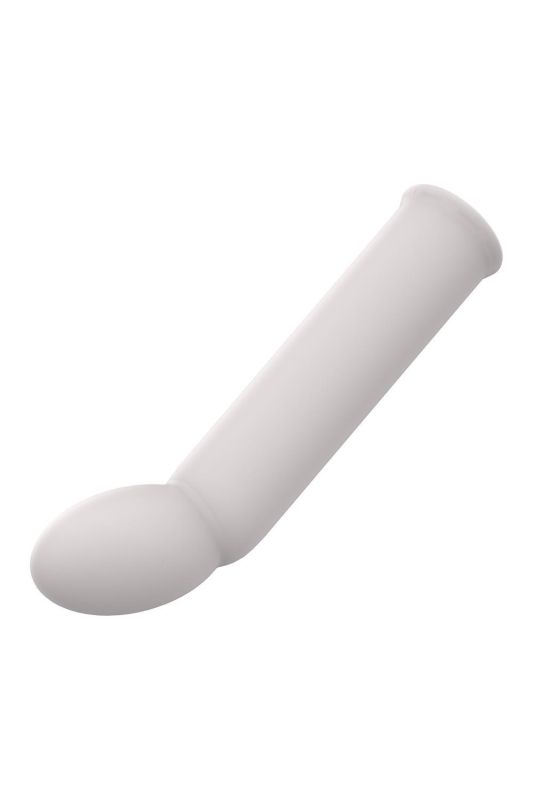 Вібратор Dream Toys Nude Aulora для точки G, сірий вид 5