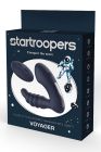 Масажер простати з вібрацією та пультом управління Dream Toys Star Troopers Voyager, чорний вид 5