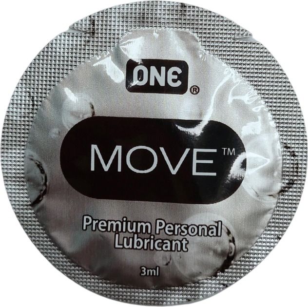 Пробник/Лубрикант ONE Move на силіконовій основі, 3 мл вид 2