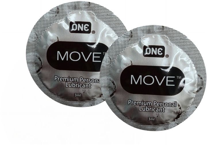 Пробник/Лубрикант ONE Move на силіконовій основі, 3 мл вид 3