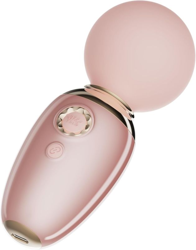 Вібратор мікрофон Zalo AVA зі смарт управлінням, ніжно-рожевий вид 7