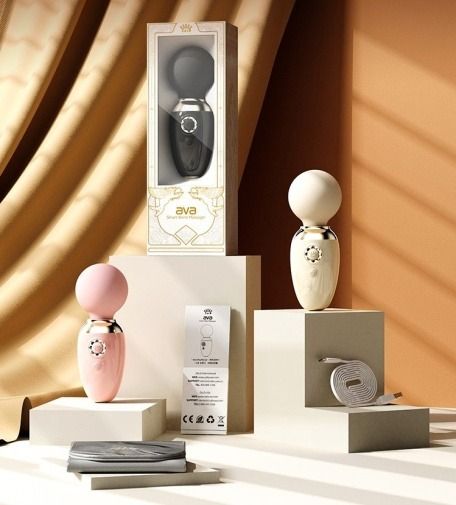 Вибратор микрофон Zalo AVA со смарт управлением, нежно розовый вид 10