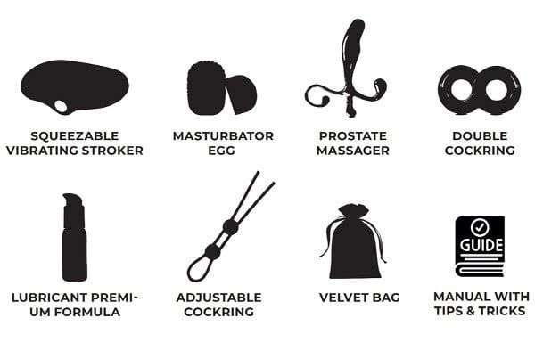 Подарунковий набір для чоловіка Dreamtoys Love To Play For Him 6 предметів, зелений вид 8