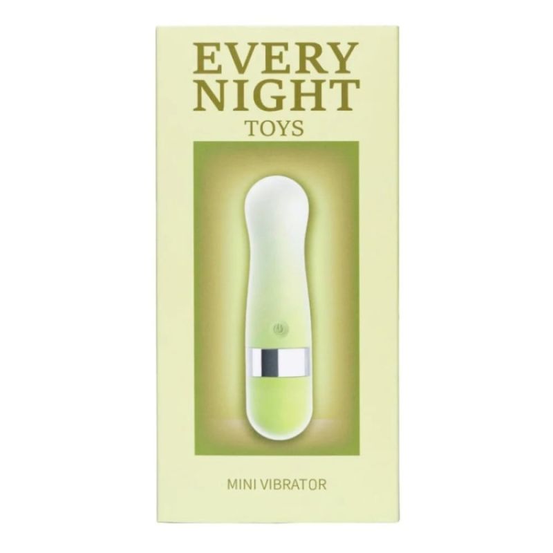 Віброкуля багатошвидкісна Every Night Toys з 10 режимами вібрації, зелений градієнт вид 7