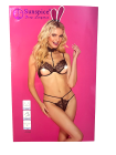 Костюм Кролика Sunspice комплект білизни чорний та вушка, L/XL вид 5