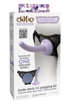 Комплект для крепления страпона Pipedream Dillio черный-сиреневый