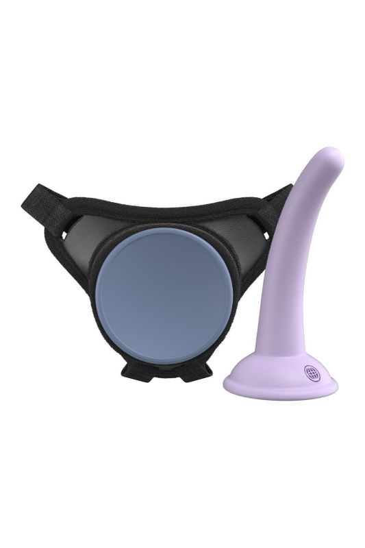 Комплект для крепления страпона Pipedream Dillio черный-сиреневый вид 4