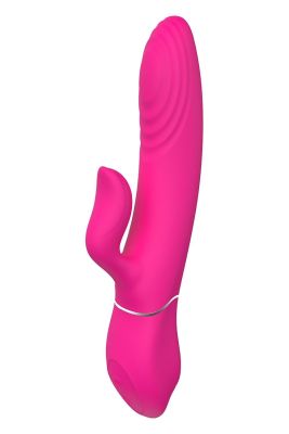Вибратор-кролик Dreamtoys Essentials Duo Thruster для клитора, розовый