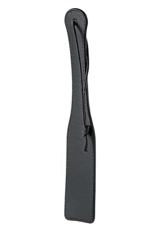 Паддл гладкий с петлей на рукоятке Dream Toys Blaze Luxury Fetish черный вид 6