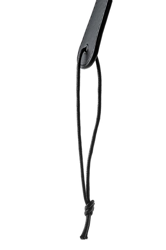 Паддл гладкий з петлею на рукоятці Dream Toys Blaze Luxury Fetish чорний вид 11