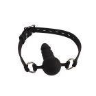 Кляп-фаллоимитатор Chisa BEHAVE! Luxury Fetish черный вид 5