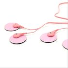 Набор электростимуляторов Romfun Shock Therapy пульт с 4 шт. липучек, розовый вид 4