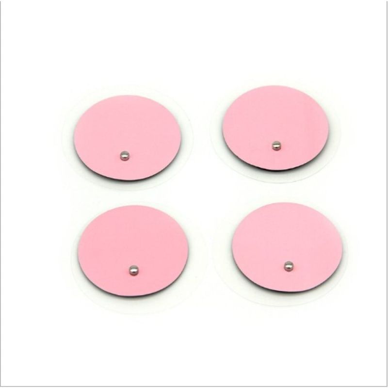 Набір електростимуляторів Romfun Shock Therapy пульт із 4 шт. липучок, рожевий вид 5