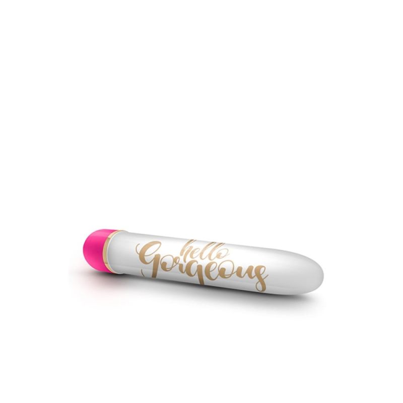 Вібратор Жіночий пальчик Blush The Collection Hello Gorgeous біло-рожевий вид 6