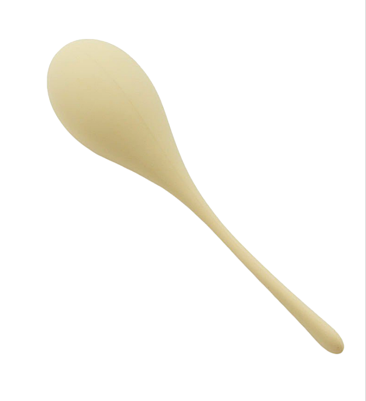 Вагинальный тренажёр Sweet Em в форме капли, с хвостиком, бежевый, 50 г, 3.3 х 14 см вид 5