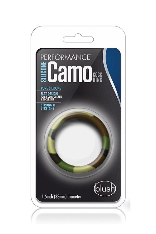 Кільце ерекційне Blush Performance Camo в камуфляжному кольорі вид 2