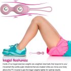 Набор вагинальных шариков BeYourLover силиконовые, фиолетовые, 3 шт вид 4