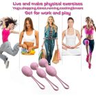 Набір вагінальних кульок BeYourLover, силіконові, фіолетові, 3 шт вид 6