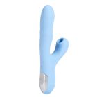 Вибратор-кролик BeYourLover Rosubi с вакуумом, ротацией и подогревом, голубой, 12,7 х 3,5 см вид 2
