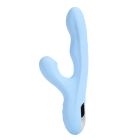 Вибратор-кролик BeYourLover Rosubi с вакуумом, ротацией и подогревом, голубой, 12,7 х 3,5 см вид 5