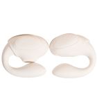 Вибратор 3в1 BeYourLover TILLY с вакуумом, с приложением, пульсацией и управлением сжатием, бежевый вид 4