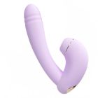 Вибратор трансформер BeYourLover Phantom Moon с вакуумом и подогревом, с приложением, лиловый вид 8