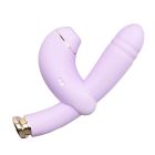 Вибратор трансформер BeYourLover Phantom Moon с вакуумом и подогревом, с приложением, лиловый вид 10