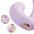 Вибратор трансформер BeYourLover Phantom Moon с вакуумом и подогревом, с приложением, лиловый вид 12