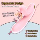 Вибратор-кролик BeYourLover Anita с вакуумом, фрикциями и подогревом, розовый, 22,2 х 8 см вид 7