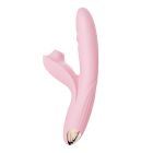Вибратор-кролик BeYourLover Anita с вакуумом, фрикциями и подогревом, розовый, 22,2 х 8 см вид 13