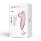 Вакуумный стимулятор BeYourLover HIBA с подогревом, с приложением, розовый вид 12