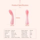 Вібратор для точки G BeYourLover Cloud IPO, рожевий, 15,3 × 3,6 см вид 8