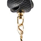 Ошейник с поводком Guilty Pleasure Lunar из веганской кожи, плетеный, черный вид 7