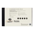 Ошейник с поводком Guilty Pleasure Lunar из веганской кожи, плетеный, черный вид 12