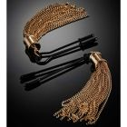 Зажимы для сосков Guilty Pleasure Sensual Sway с золотыми кисточками, 16 см вид 8