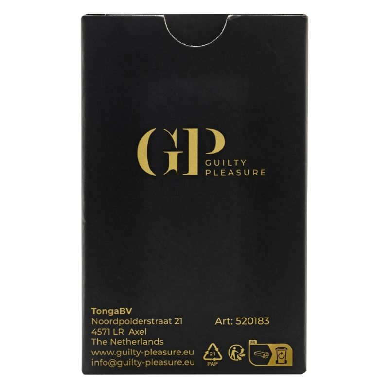 Подарунковий набір БДСМ Guilty Pleasure Subtle Spark, чорний, 6 предметів вид 14