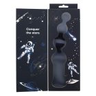 Анальный вибратор Dream Toys Startroopers ёлка на 4 шарика, черный вид 10