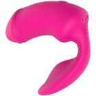 Вагинально-клиторальный вибратор Dream Toys Essentials с пультом, розовый, 9 × 3 см вид 15