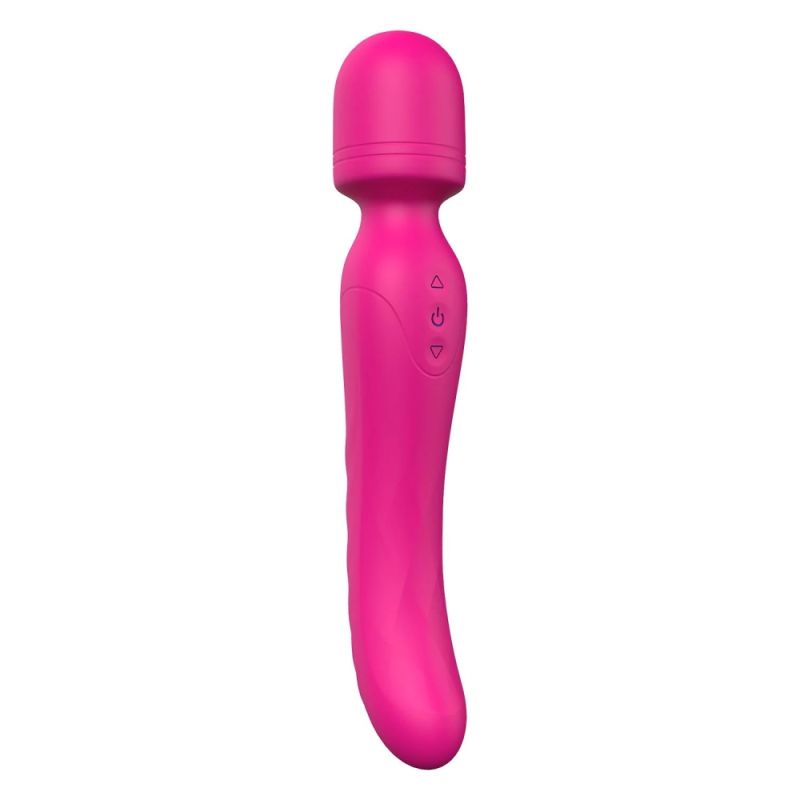 Вибратор-микрофон с подогревом Dream Toys Essentials Heating Bodywand, розовый, 23 × 3,6 см вид 2