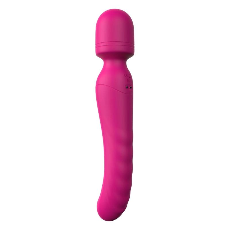 Вибратор-микрофон с подогревом Dream Toys Essentials Heating Bodywand, розовый, 23 × 3,6 см вид 9