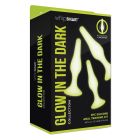 Набір із трьох анальних пробок, розміри S, M, L, Whipsmart GLOW, світяться в темряві, 3 шт. вид 3