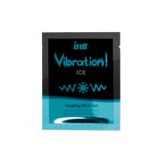 Саше Рідкий вібратор з охолоджувальним ефектом Intt Vibration Ice, 2 мл