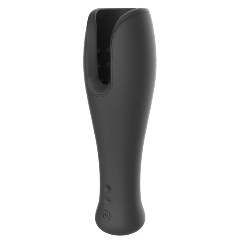 Мастурбатор для головки Dream Toys Essentials, черный, 19,5 см вид 6