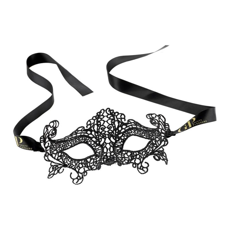 Подарунковий набір БДСМ Guilty Pleasure First Flirt, чорний, 5 предметів вид 15